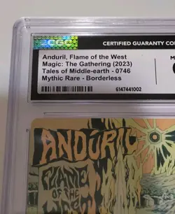 MTG - Tales Of Middle Earth: Anduril, Flame of The West (0746) - CGC Mint 9 - Image 3