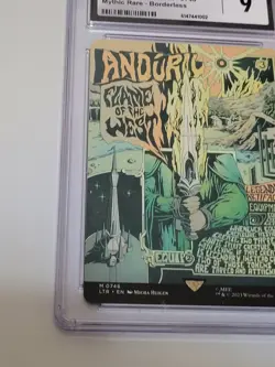 MTG - Tales Of Middle Earth: Anduril, Flame of The West (0746) - CGC Mint 9 - Image 4