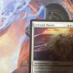 Celestial Mantle NM White Rare MAGIC THE GATHERING MTG - Image 2