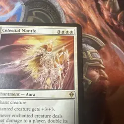 Celestial Mantle NM White Rare MAGIC THE GATHERING MTG - Image 3