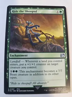 MTG - Ride the Shoopuf - Final Fantasy - Image 1