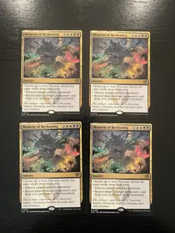 Moment of Reckoning X4X NM/M Secrets of Strixhaven SOS MTG - Image 1