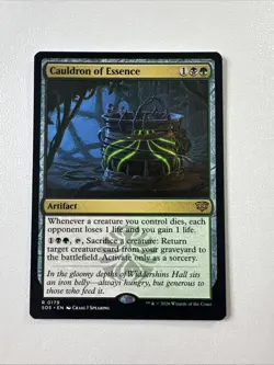 Cauldron Of Essence Mtg Secrets Of Strixhaven Regular - Image 1