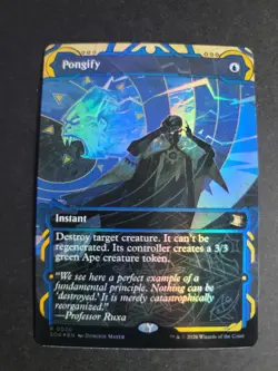 Pongify (Foil) Rare MTG Secrets of Strixhaven Mythical Archives - Image 1
