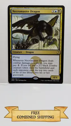 Necromaster Dragon Dragons of Tarkir Regular - Image 1