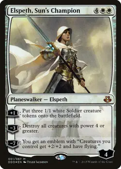 MTG Foil - Elspeth, Sun's Champion - 1 / NM / English - Image 1