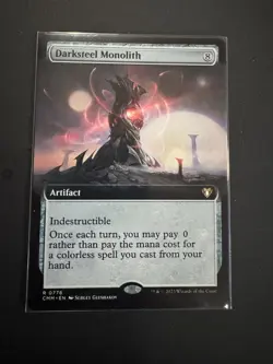 Darksteel Monolith - CMM - Rare - NM - Magic the Gathering - MTG - Image 1