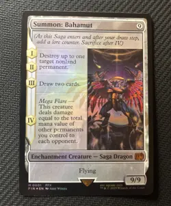 Summon: Bahamut Final Fantasy Foil - Image 1