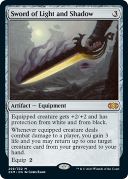 MTG Sword of Light and Shadow, Light Play, English Double Masters - Image 1
