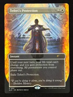 1x MTG Teferi's Protection (1691) - Secret Lair Drop Series (SLD) - Magic - Image 1