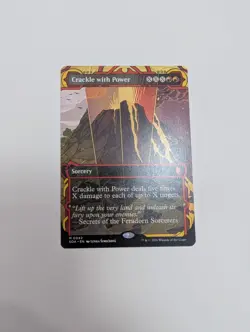 MTG - Crackle With Power - Secrets of Strixhaven: Mystical Archive NM/M Cond - Image 1