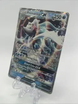 Primarina GX 42/149 Sun & Moon Ultra Rare Holo Pokemon Card NM - Image 2