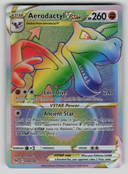 Aerodactyl VSTAR 199/196 Lost Origin Pokemon NM - Image 1