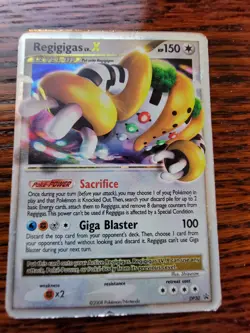 Pokemon Regigigas LV. X DP30 Black Star Promo Ultra Rare - PL! - Image 1