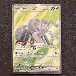 Pokemon TCG Durant ex 215/191 Sv08: Surging Sparks Holo NM Ungraded - Image 1