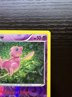 Mew 29/124 Holo Rare Fates Collide Pokemon Reverse Holo NM - Image 3