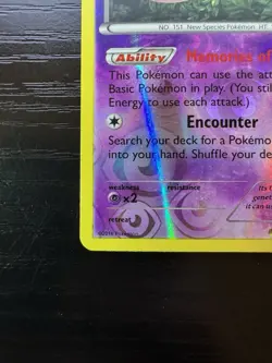 Mew 29/124 Holo Rare Fates Collide Pokemon Reverse Holo NM - Image 4