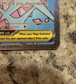 Pokemon TCG Mega Diancie EX 267/217 Mega Attack Rare Ascended Heroes - Image 5