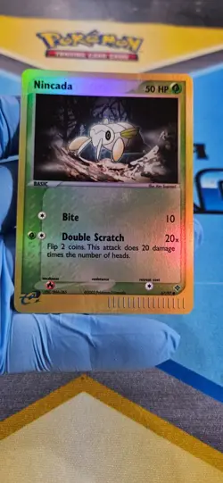 Pokemon TCG Nincada EX Dragon 67/97 Reverse Holo Common - Image 1