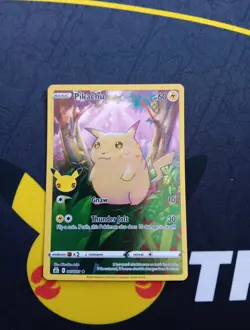 Pikachu 005/025 Celebrations Pokemon TCG Sword And Shield - Image 1