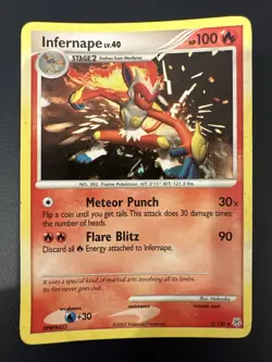 2007 Pokemon Diamond & Pearl - Infernape 5/130 Holo - Image 1