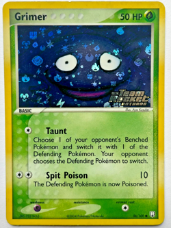 Grimer 56/109 Pokemon Team Rocket Returns Reverse Holo NM - Image 1