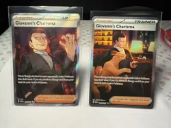 Pokemon TCG Giovanni's Charisma 204/165! NM Condition! See Description! - Image 1
