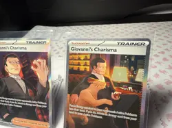 Pokemon TCG Giovanni's Charisma 204/165! NM Condition! See Description! - Image 3