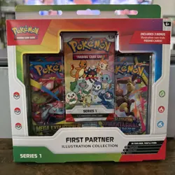 Pokemon TCG First Partner Illustration Collection - Series 1 - NEW & SEALED - Image 1