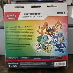 Pokemon TCG First Partner Illustration Collection - Series 1 - NEW & SEALED - Image 2