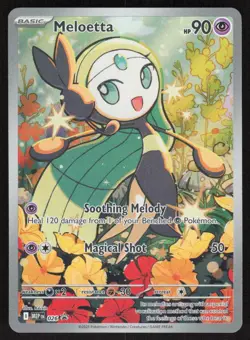 Meloetta - 026 026 Holo Illustration Rare ME: Mega Evolution Promo Pokemon NM - Image 1