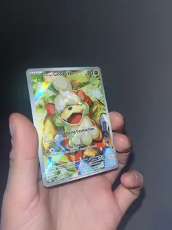 Pokemon TCG Hisuian Growlithe Twilight Masquerade IR 181/167 - Image 3