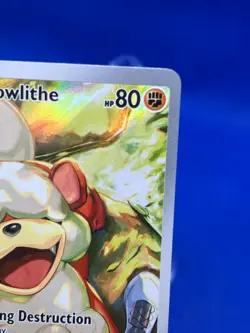 Pokemon SV06 Twilight Masquerade Hisuian Growlithe 181/167 Illustration Rare OC - Image 4