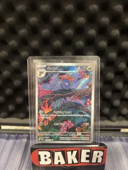 Pokemon Gloom Illustration Rare Full Art Holo SV03 Obsidian Flames 198/197 80 HP - Image 1