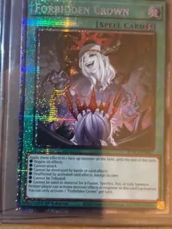 Yugioh Forbidden Crown Starlight Rare BPRO-EN067 Burst Protocol 1st Edition Card - Image 3