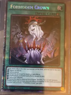 Yugioh Forbidden Crown Starlight Rare BPRO-EN067 Burst Protocol 1st Edition Card - Image 4