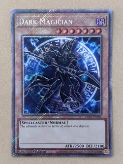 Dark Magician RA04-EN106 Platinum Secret Rare 1st Ed Art 4 - Image 1