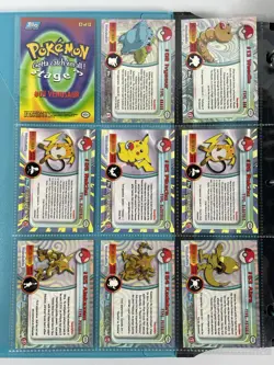 130 90s Topps Tv Animation Pikachu Vacation Mewtwo Pokemon Cards & Some Foils - Image 2