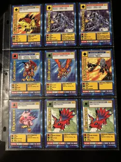 1999 Vintage Digimon 51 Card Lot TCG - Image 5