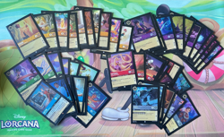 Disney Lorcana 100 card Azurite Sea Set 6 mystery bundle bulk job lot - Image 2