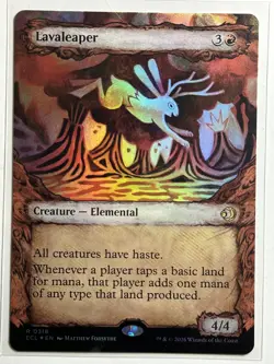 Lavaleaper (Showcase) Lorwyn Eclipsed 318 Foil MTG Card LP-NM - Image 1