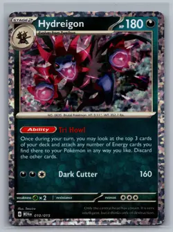 Hydreigon 010/015 Holo P McDonald's Promos 2024 Pokemon NM/M - Image 1