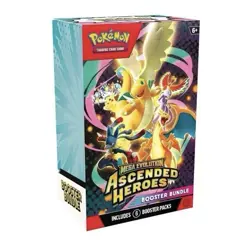 2x Pokemon TCG: Mega Evolution-Ascended Heroes Booster Bundle(6 Packs)New Sealed - Image 1