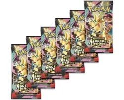 2x Pokemon TCG: Mega Evolution-Ascended Heroes Booster Bundle(6 Packs)New Sealed - Image 2