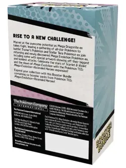 2x Pokemon TCG: Mega Evolution-Ascended Heroes Booster Bundle(6 Packs)New Sealed - Image 3