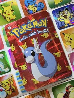 Pokemon 151 Vintage Pocket Monsters Vending HOLO Prism Sticker 2000 Nintendo - Image 1