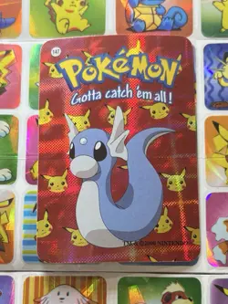 Pokemon 151 Vintage Pocket Monsters Vending HOLO Prism Sticker 2000 Nintendo - Image 2