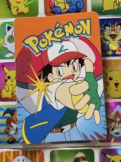 Pokemon 151 Vintage Pocket Monsters Vending HOLO Prism Sticker 2000 Nintendo - Image 5