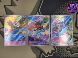 Pokemon 2026 First Partner Illustration Collection – Series 1 Promo Set (43-45) - Image 1