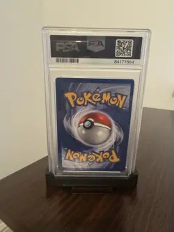 PSA 9 Mint Dark Typhlosion 1st Edition 10/105 Holo Neo Destiny Pokemon SWIRL - Image 2